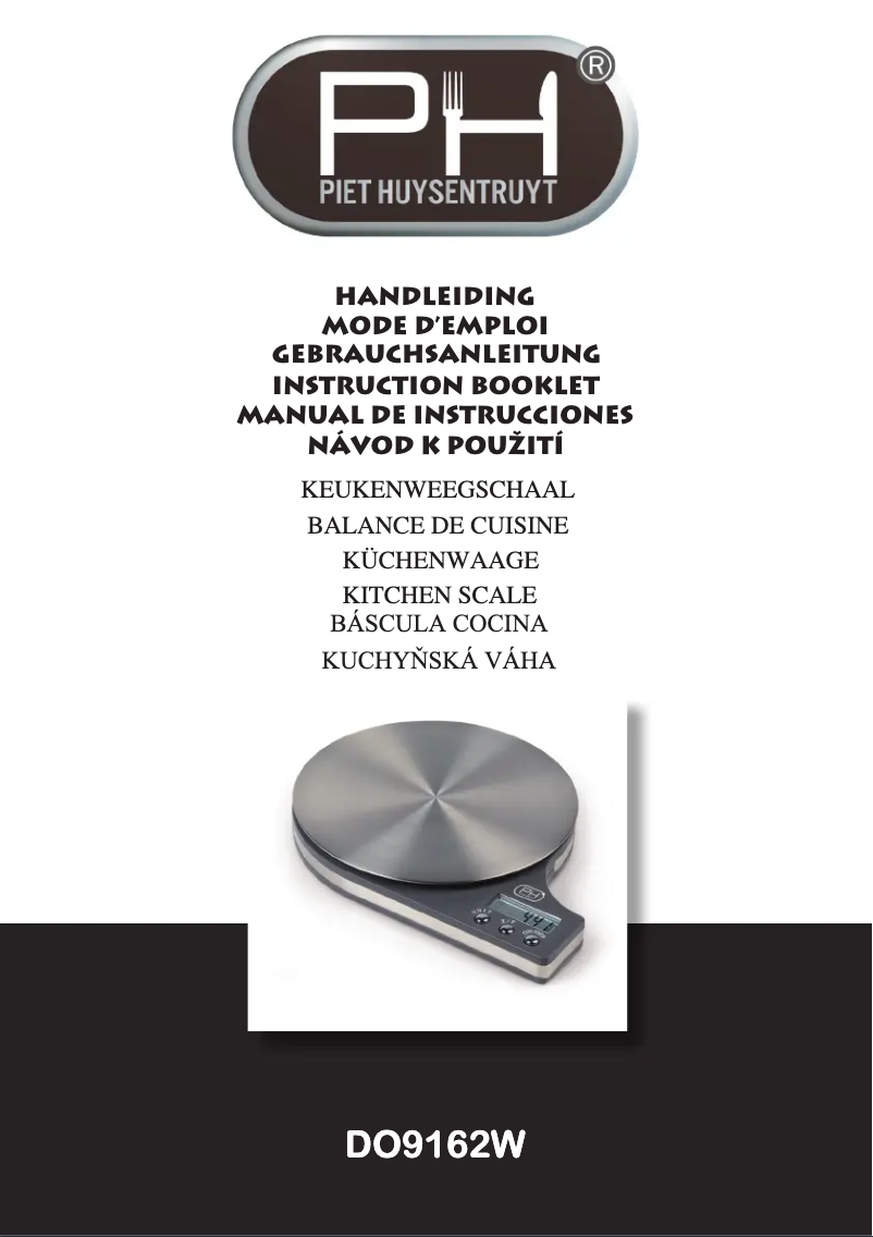 Page 1 de la notice Manuel utilisateur Domo DO9162W