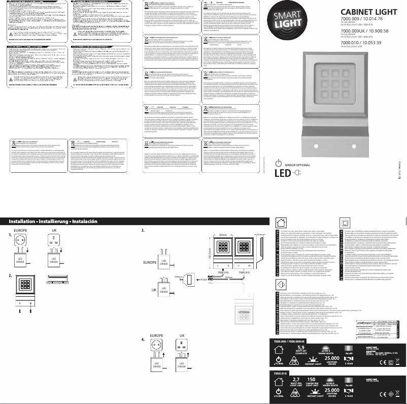 Page 1 of the manual User Manual Smartwares 7000.009