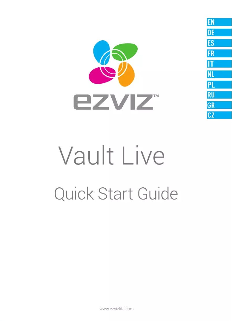 Image de la première page du manuel de l'appareil X5C