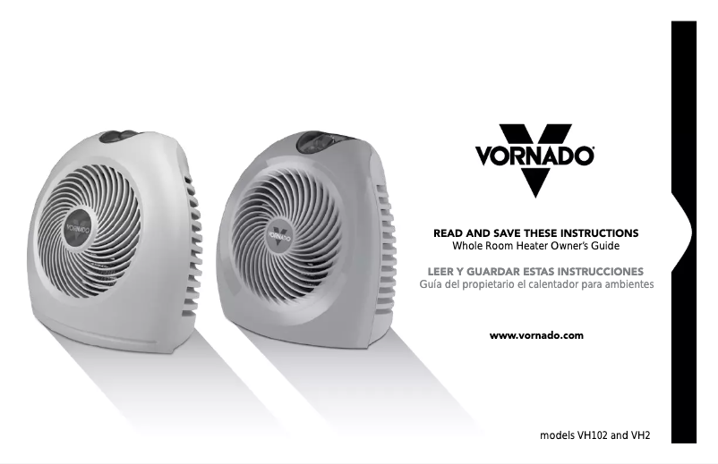 Página 1 del manual Manual de usuario Vornado VH102