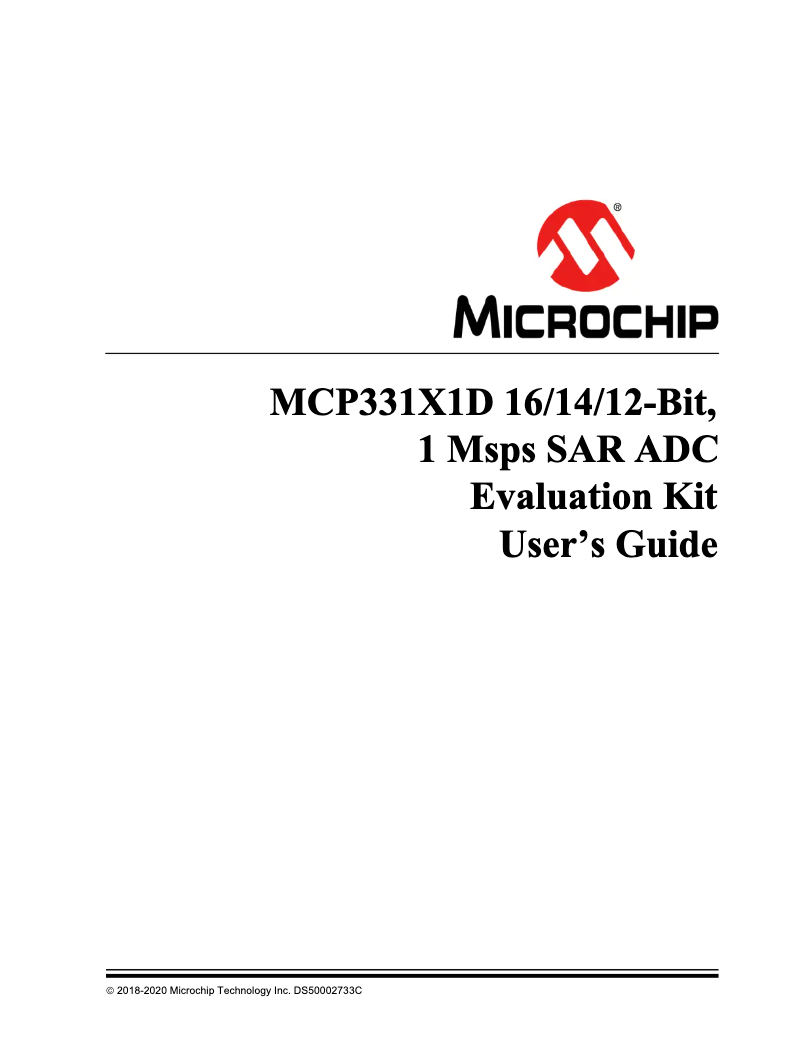 Página 1 del manual Manual de usuario Microchip MCP33151D-10