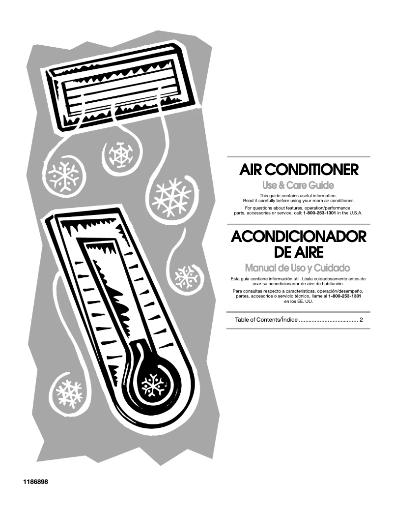 Image de la première page du manuel de l'appareil ACE184XP0