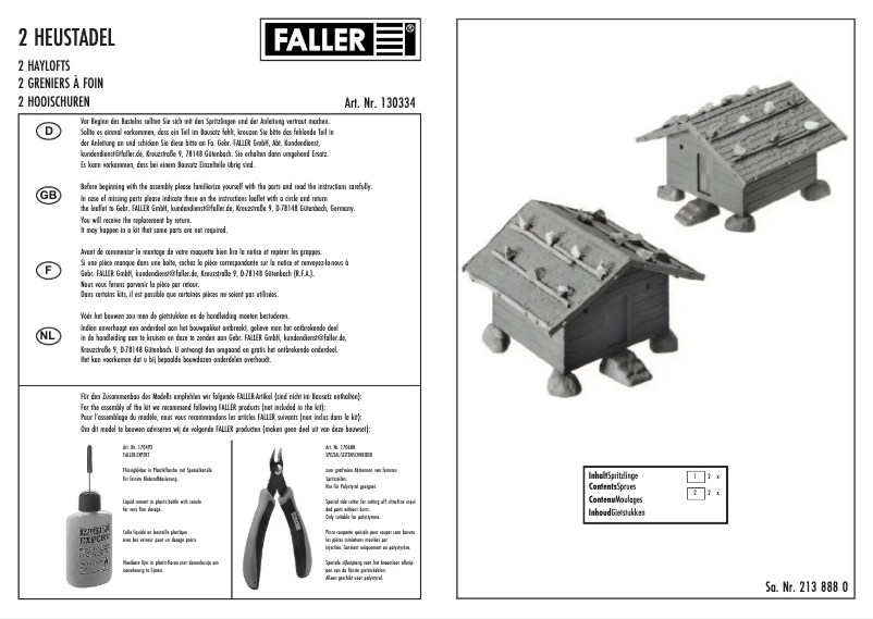 Image de la première page du manuel de l'appareil 130334