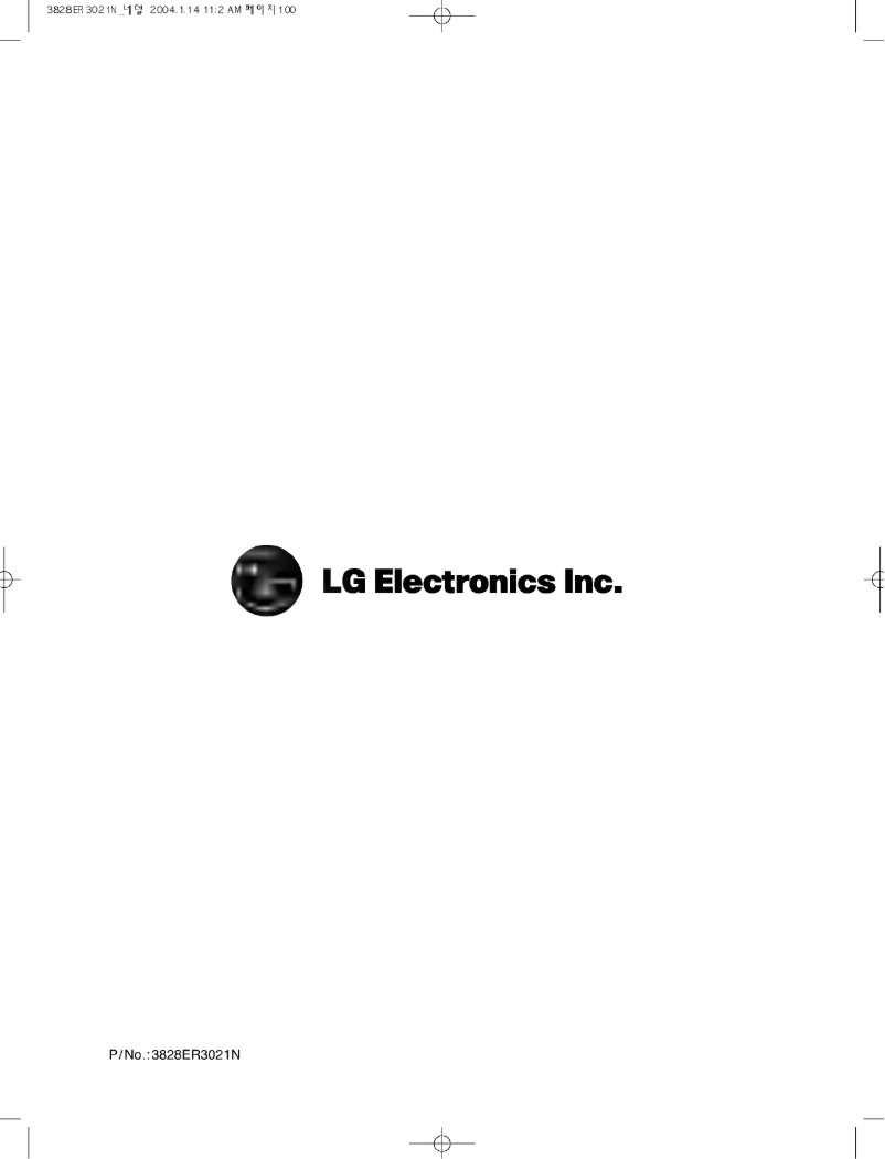 Page n°1 - Manuel utilisateur LG WD-12210BD
