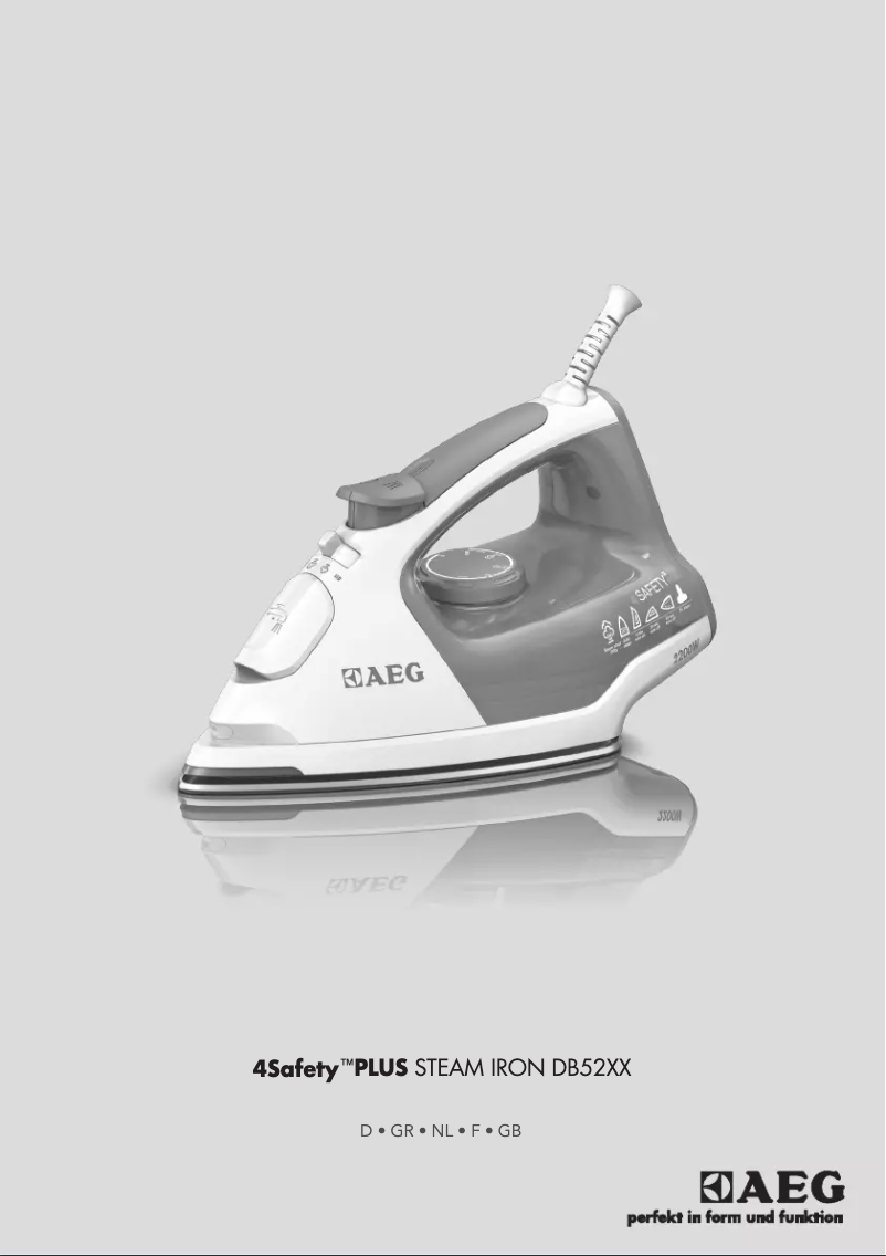 Image de la première page du manuel de l'appareil DB5210