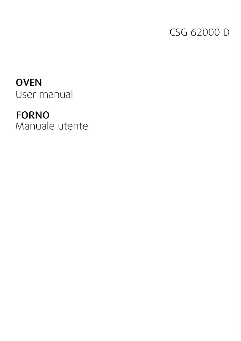 Page 1 de la notice Manuel utilisateur Beko CSG 62000 DW