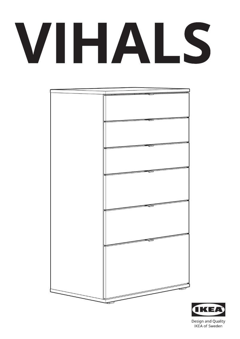 Página 1 del manual Manual de usuario Ikea VIHALS 304.832.47