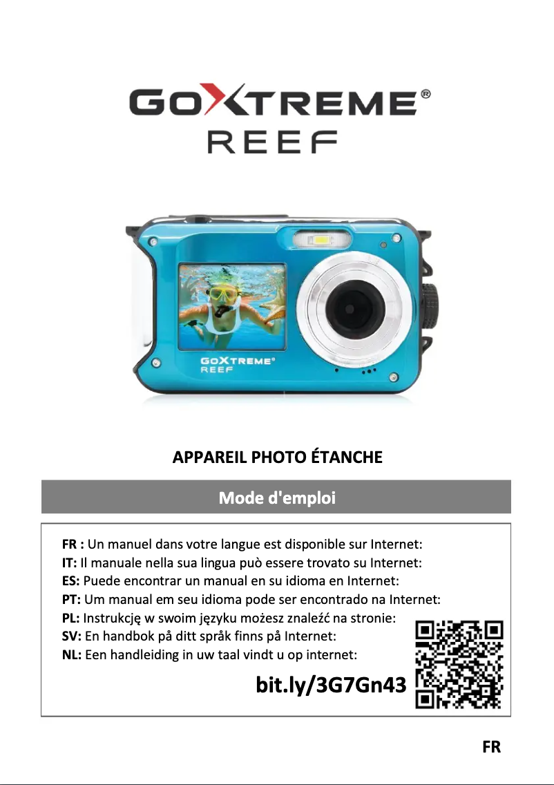 Image de la première page du manuel de l'appareil Reef
