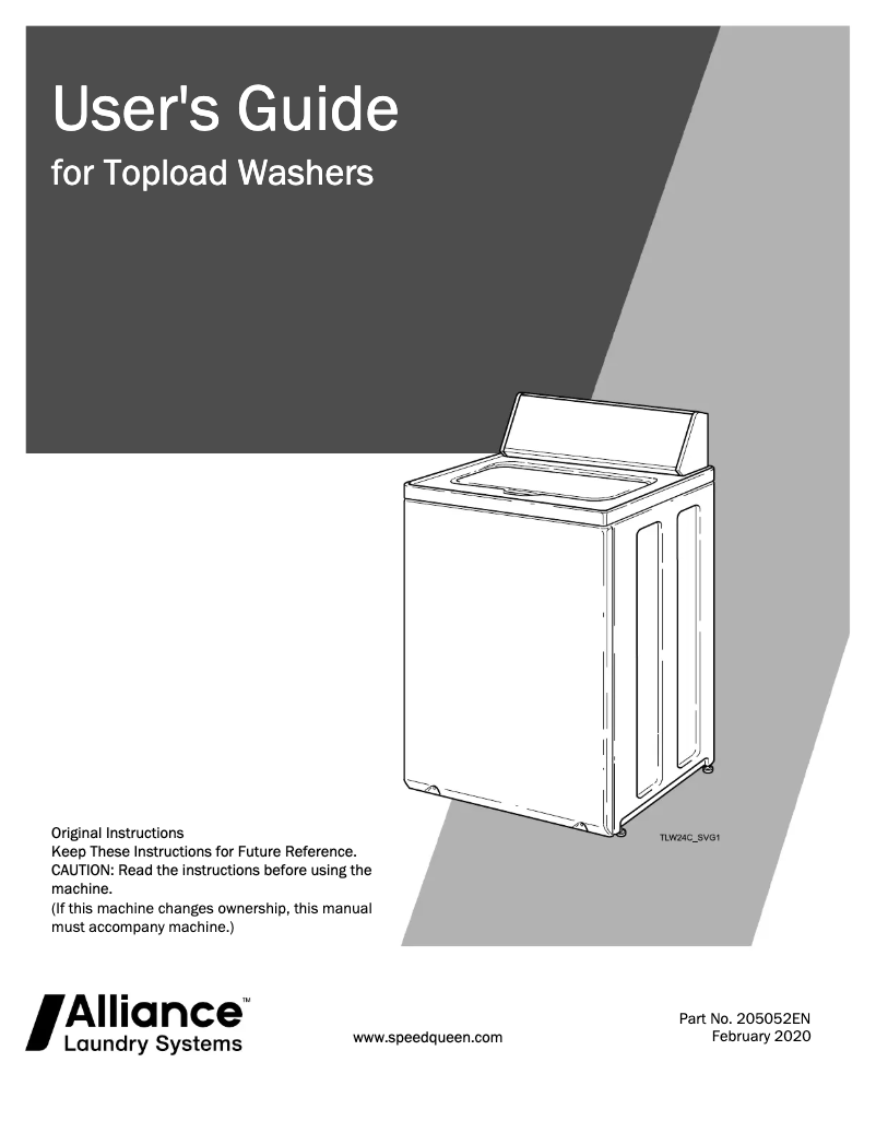 Image de la première page du manuel de l'appareil TR3003WN