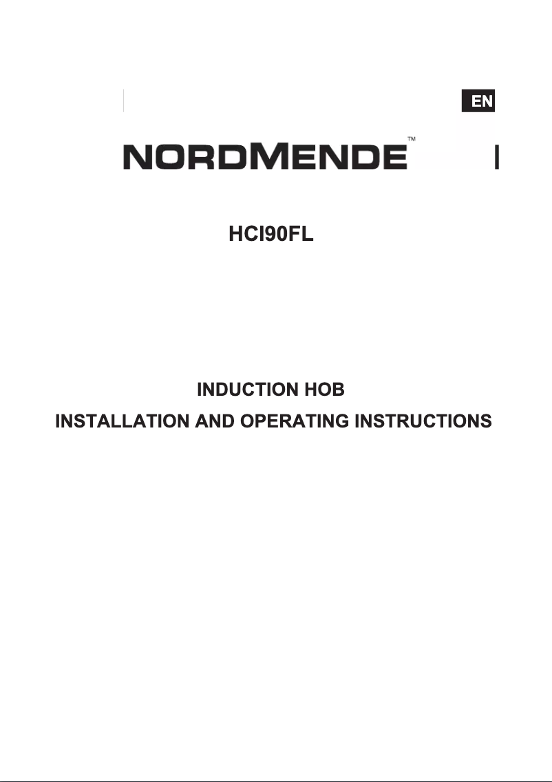 Page n°1 - Manuel utilisateur Nordmende HCI90FL