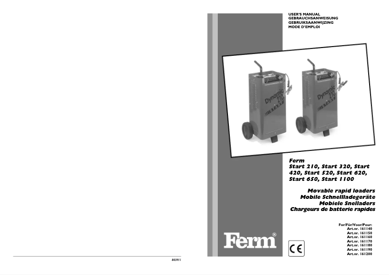 Image de la première page du manuel de l'appareil BCM1008