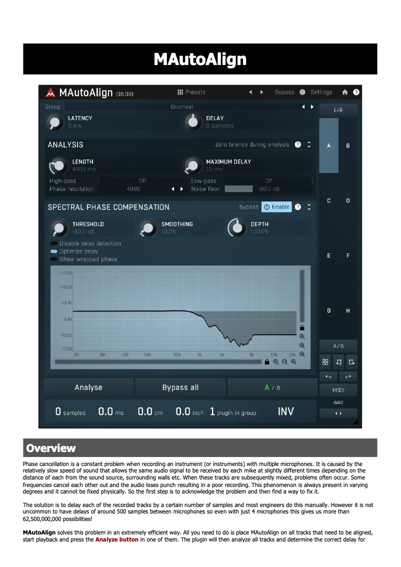 Image de la première page du manuel de l'appareil MAutoAlign