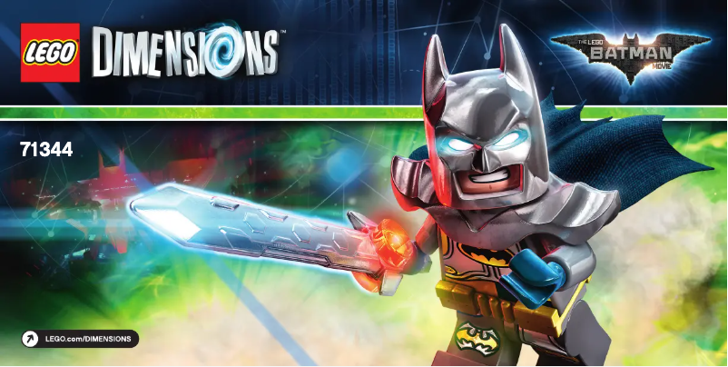Page 1 de la notice Manuel utilisateur Lego Dimensions 71344