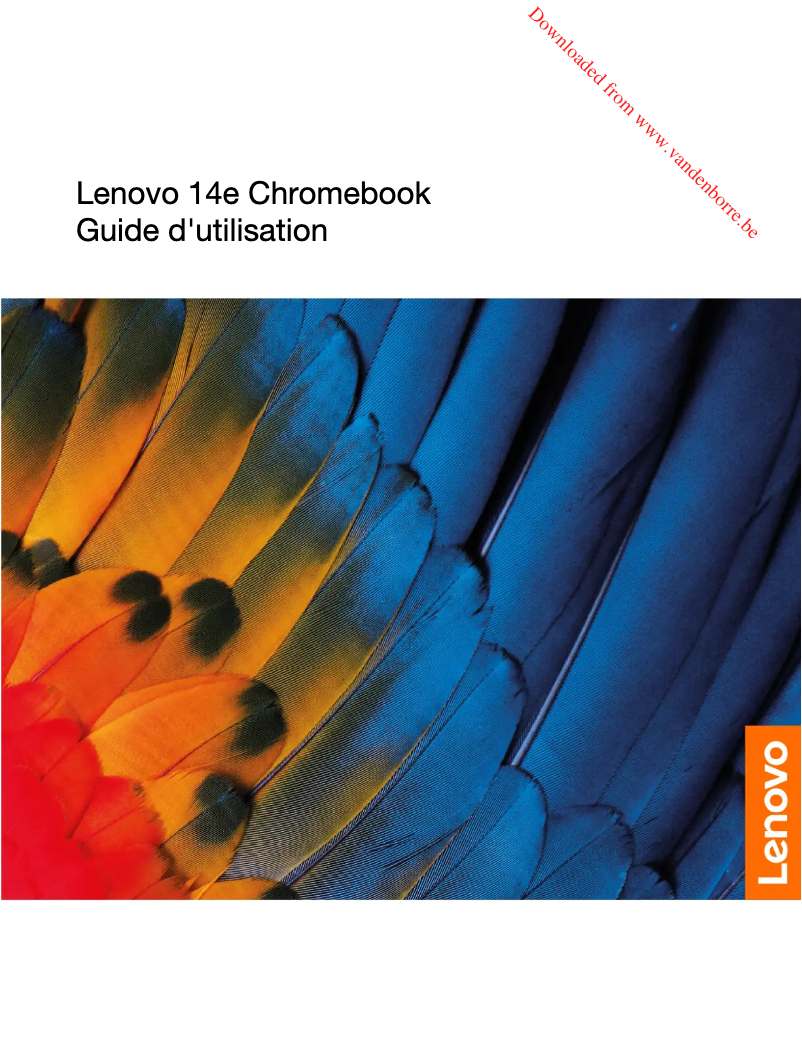 Página 1 del manual Manual de usuario Lenovo IdeaPad 3 Chromebook