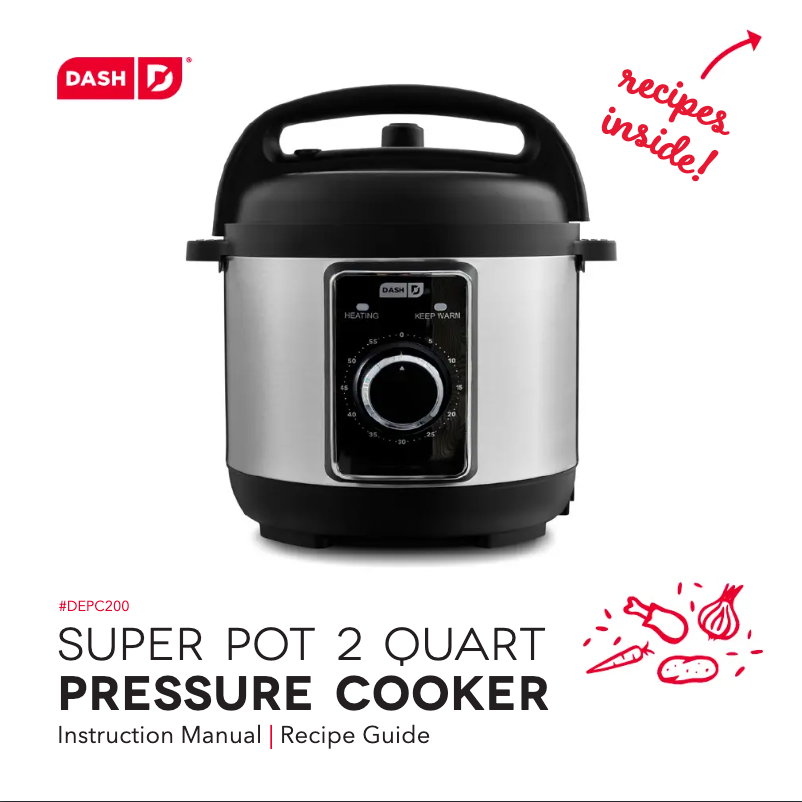 Image de la première page du manuel de l'appareil Super Pot 2Qt DEPC200GBAQ02