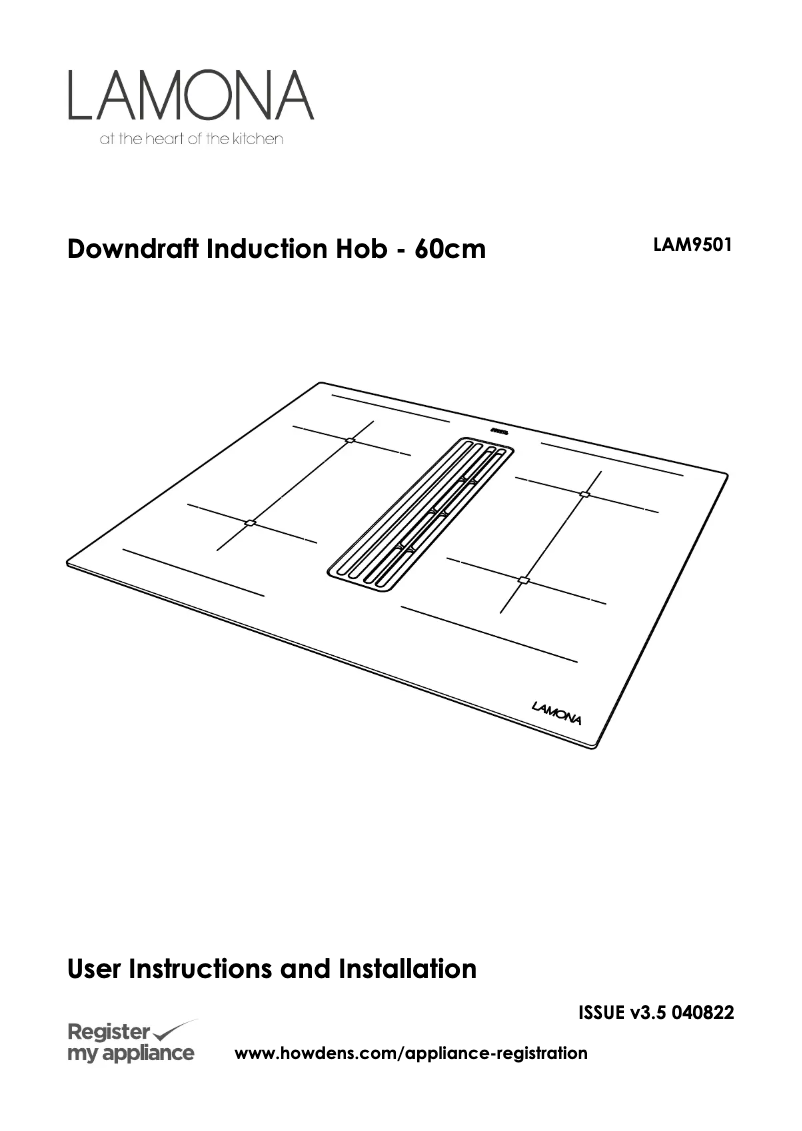Page 1 de la notice Manuel utilisateur Lamona LAM9501