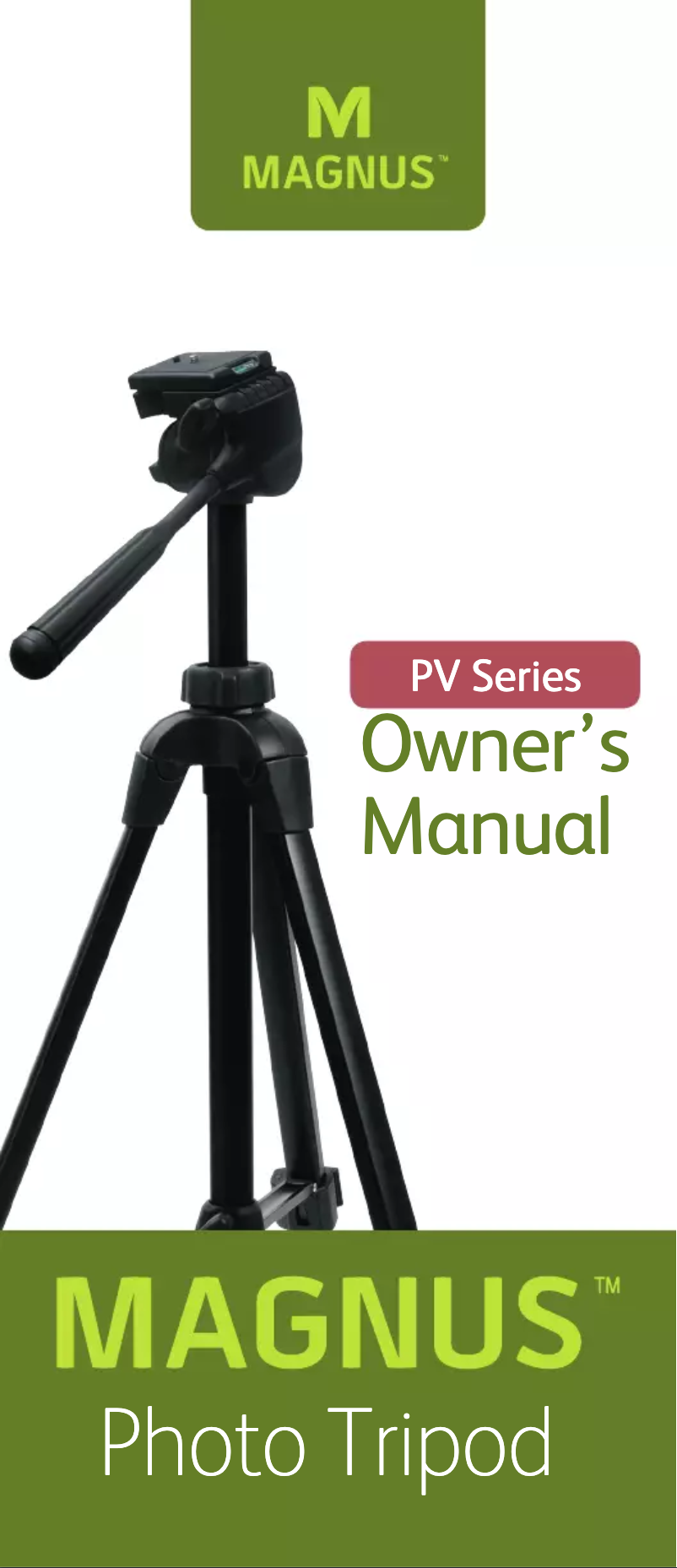 Página 1 del manual Manual de usuario Magnus PV-3330