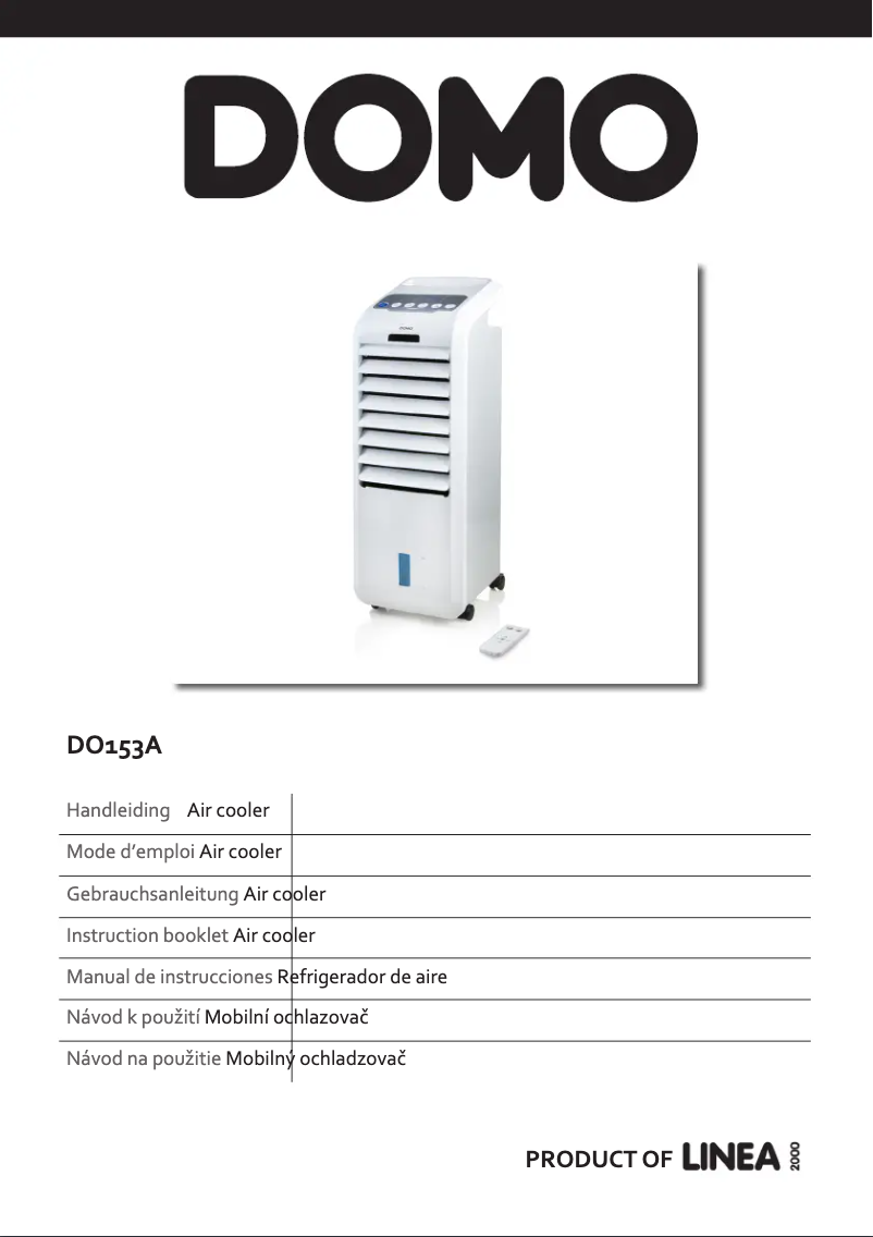 Page 1 de la notice Manuel utilisateur Domo DO153A