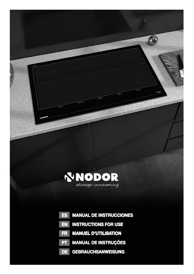 Page 1 de la notice Manuel utilisateur Nodor NorCook IH N3200 BK