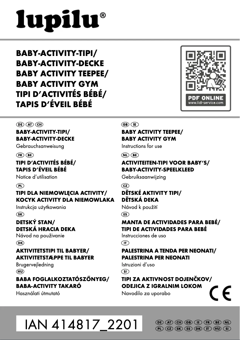 Página 1 del manual Manual de usuario Lupilu IAN 414817