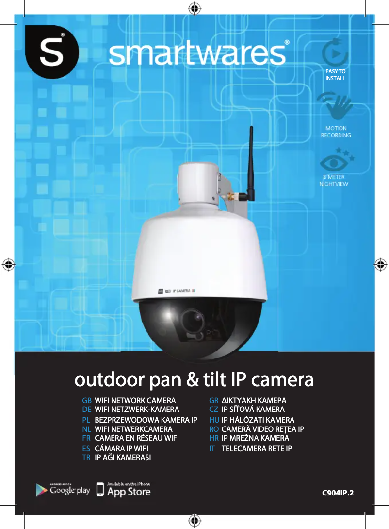 Page 1 de la notice Manuel utilisateur Smartwares C904IP.2