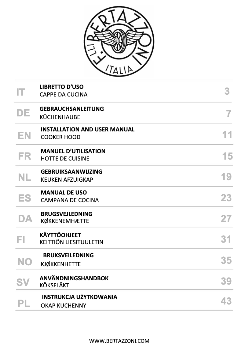 Image de la première page du manuel de l'appareil KT100P1XV