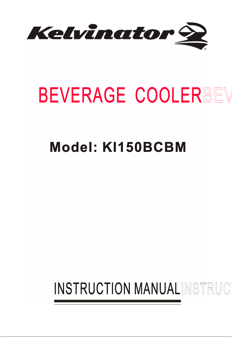 Image de la première page du manuel de l'appareil KI150BCBM