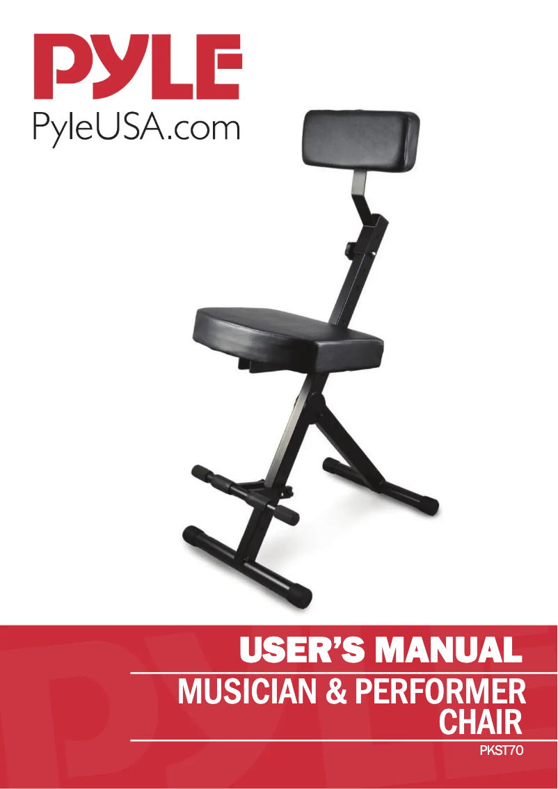 Page n°1 - Manuel utilisateur Pyle PKST70