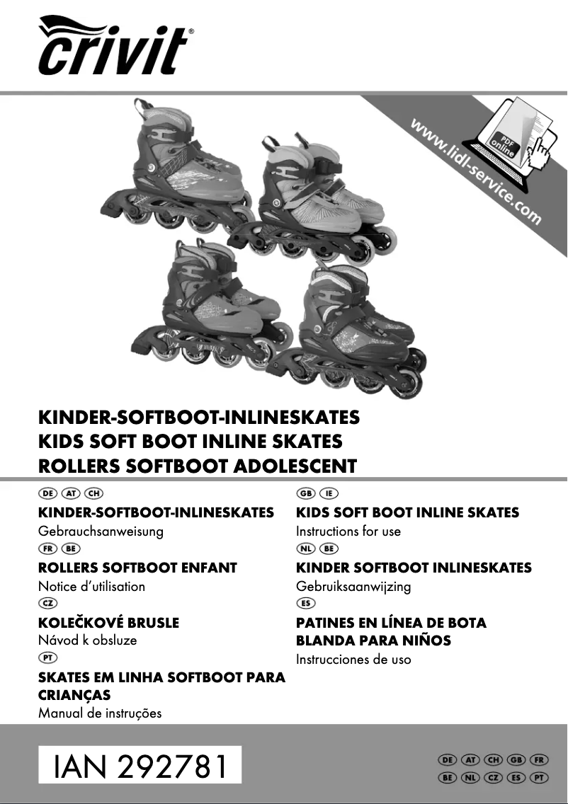 Página 1 del manual Manual de usuario Crivit IAN 292781