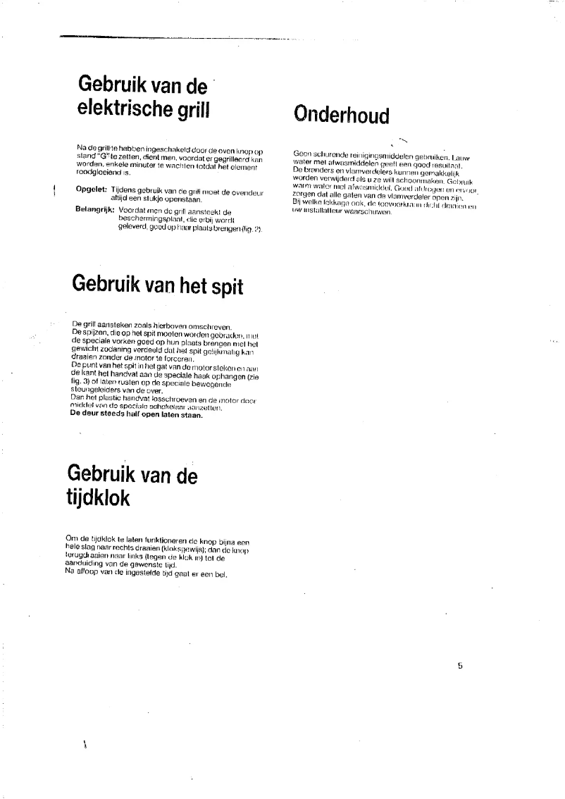 Page 1 de la notice Manuel utilisateur Indesit 2764