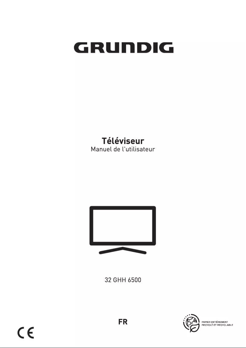Image de la première page du manuel de l'appareil 32GHH6500