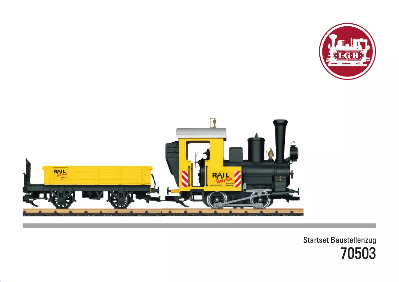 Image de la première page du manuel de l'appareil 70503