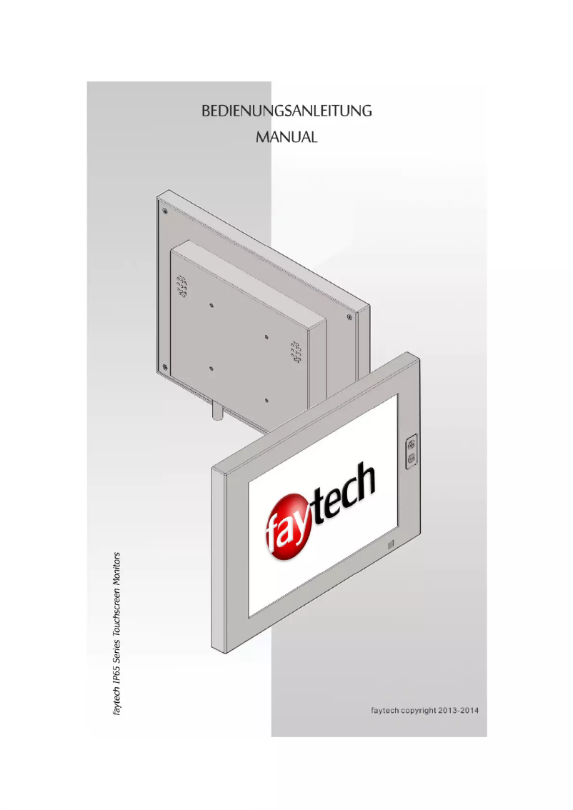 Image de la première page du manuel de l'appareil IP65
