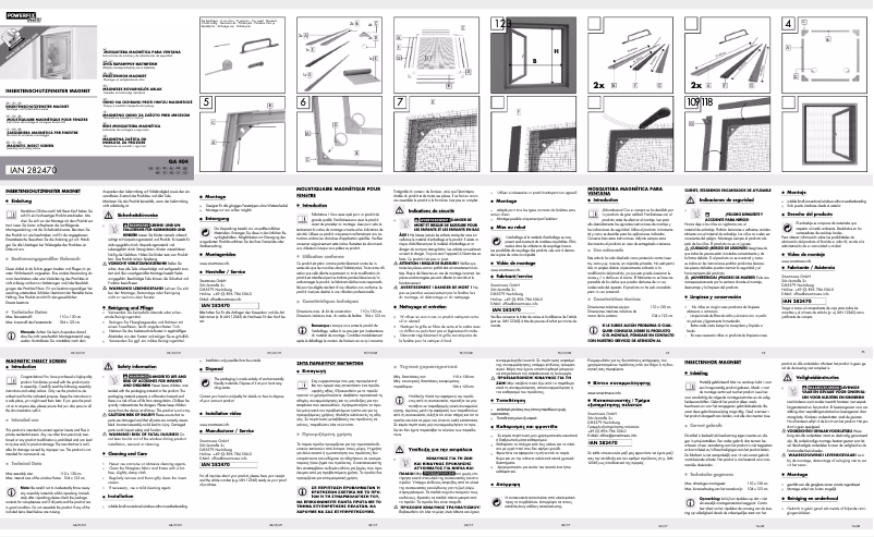 Page n°1 - Manuel utilisateur Powerfix QA 404