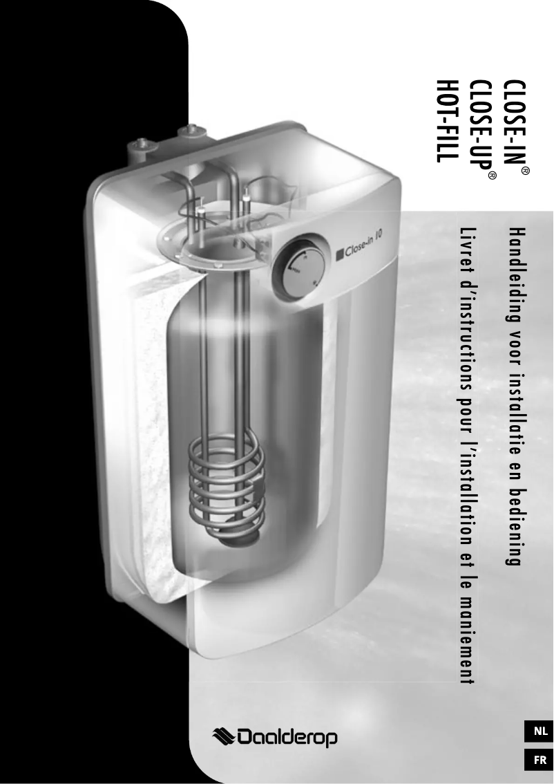 Page 1 de la notice Manuel utilisateur Daalderop Close-UP