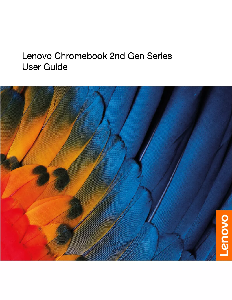 Page n°1 - Manuel utilisateur Lenovo Chromebook 100e G2