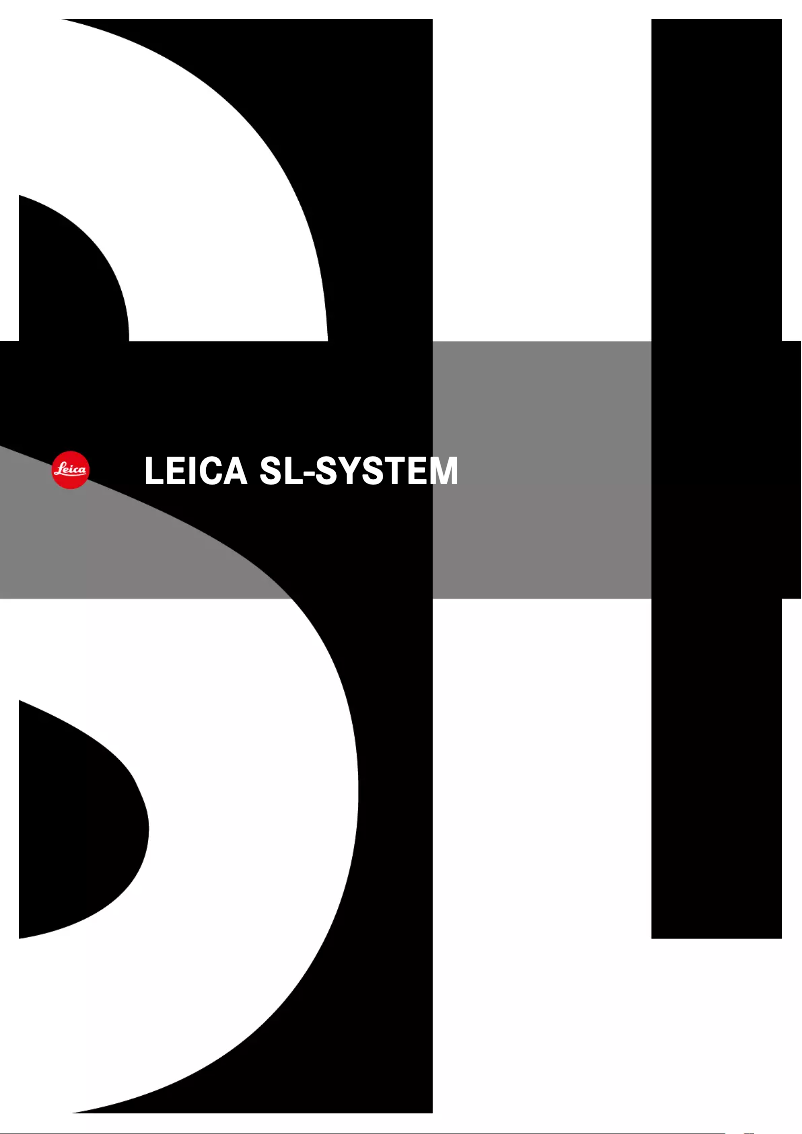 Page 1 de la notice Brochure Leica APO-Summicron-SL 50mm f/2 ASPH