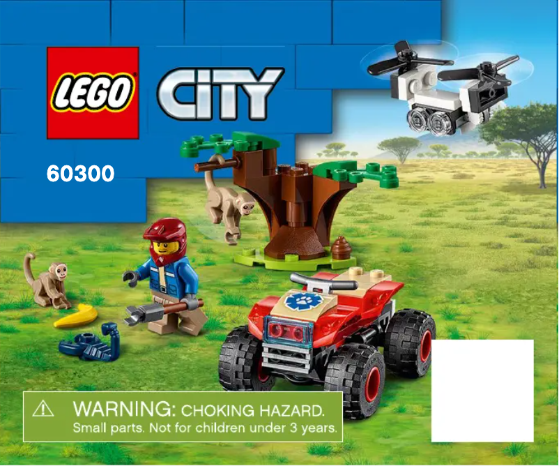Page n°1 - Manuel utilisateur Lego City 60300