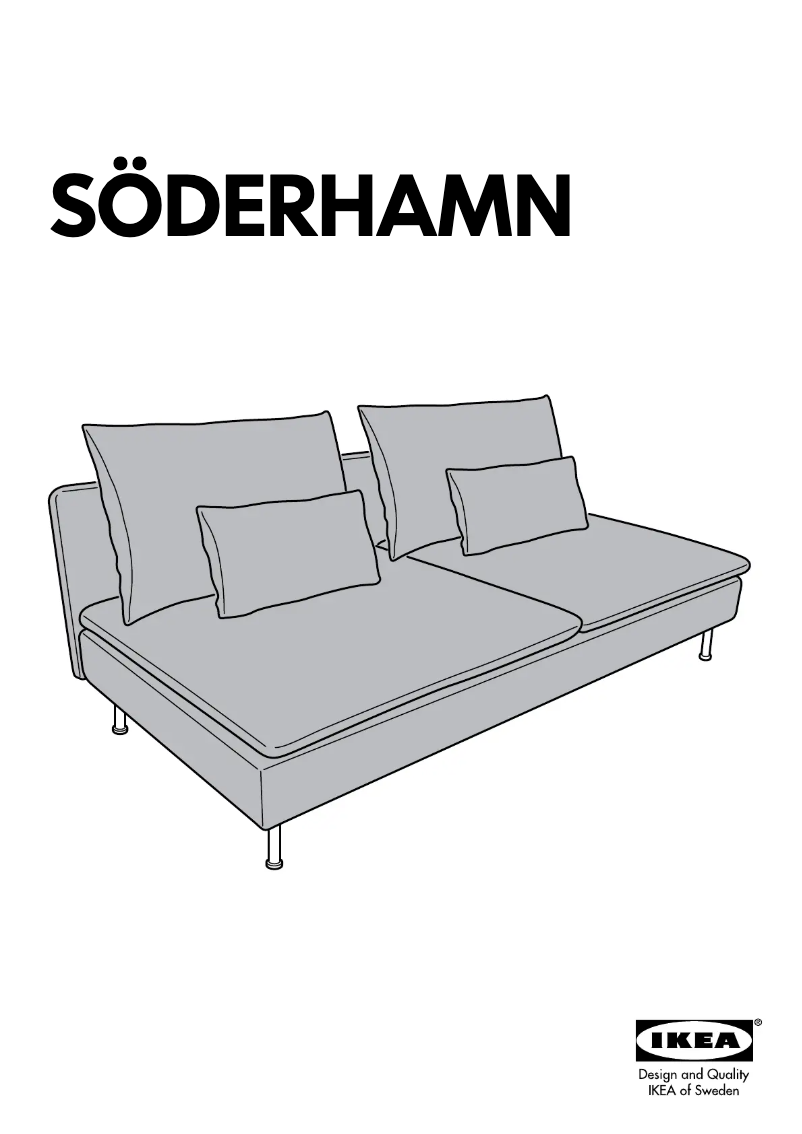 Image de la première page du manuel de l'appareil SÖDERHAMN 304.544.81