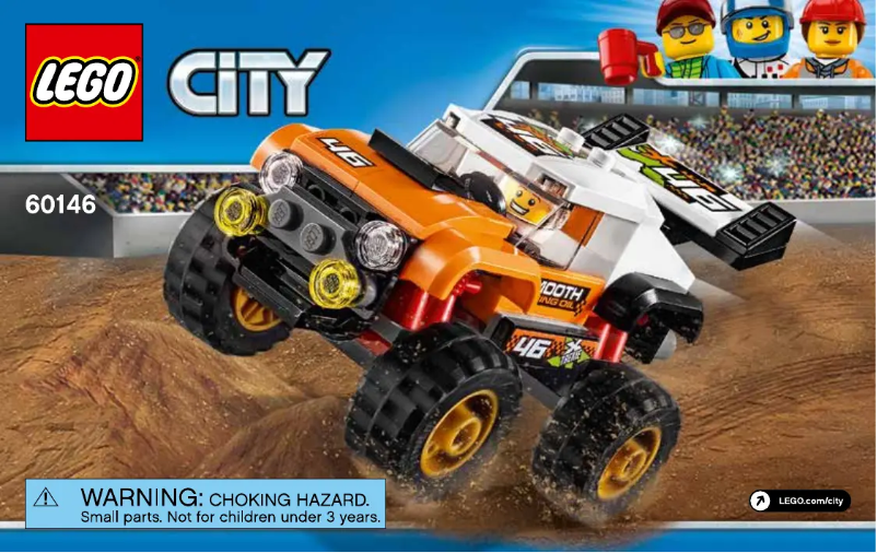 Page n°1 - Consignes visuelles Lego City 60146