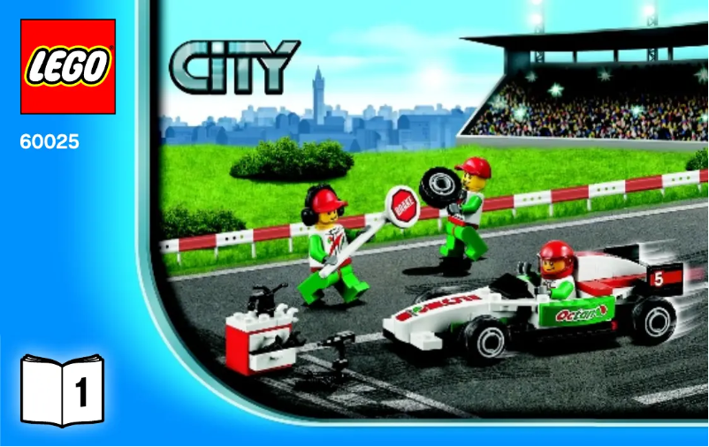 Page n°1 - Manuel utilisateur Lego Grand Prix Truck