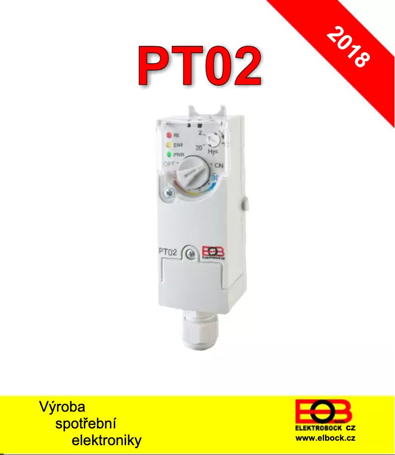 Page n°1 - Manuel utilisateur Elektrobock PT02