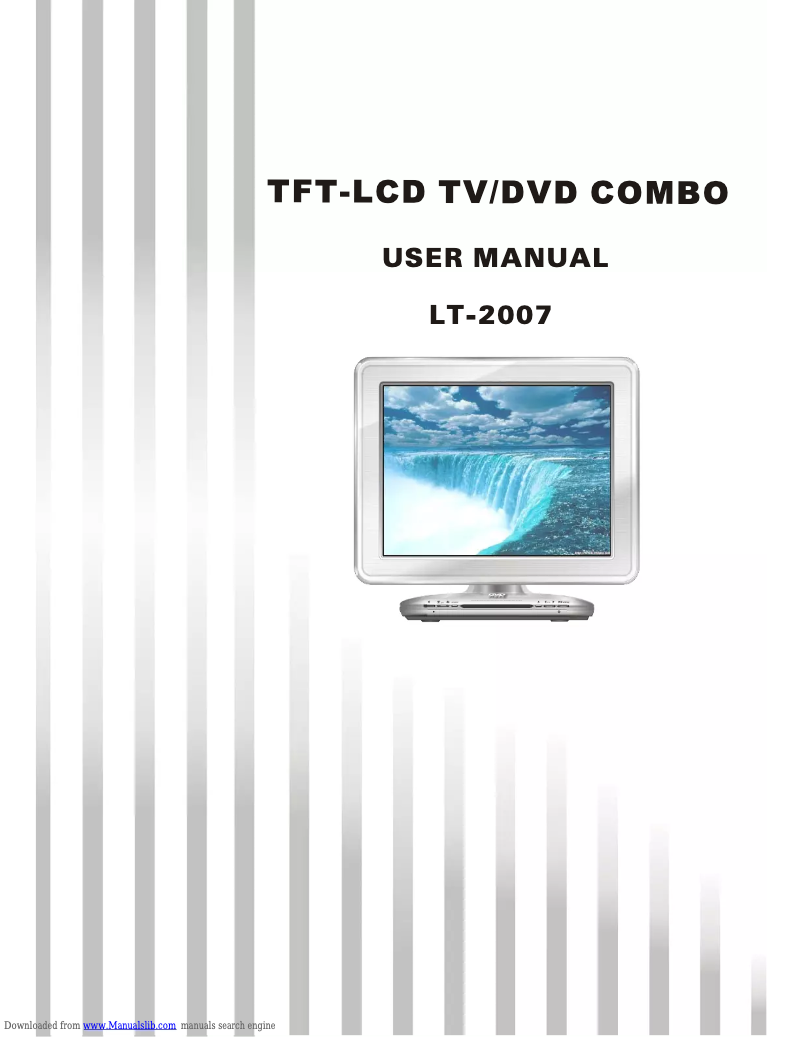 Page n°1 - Manuel utilisateur Oppo LT2007 DVD