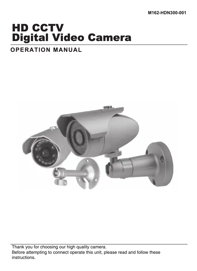 Page n°1 - Manuel utilisateur KT&C KPC-HDN300M