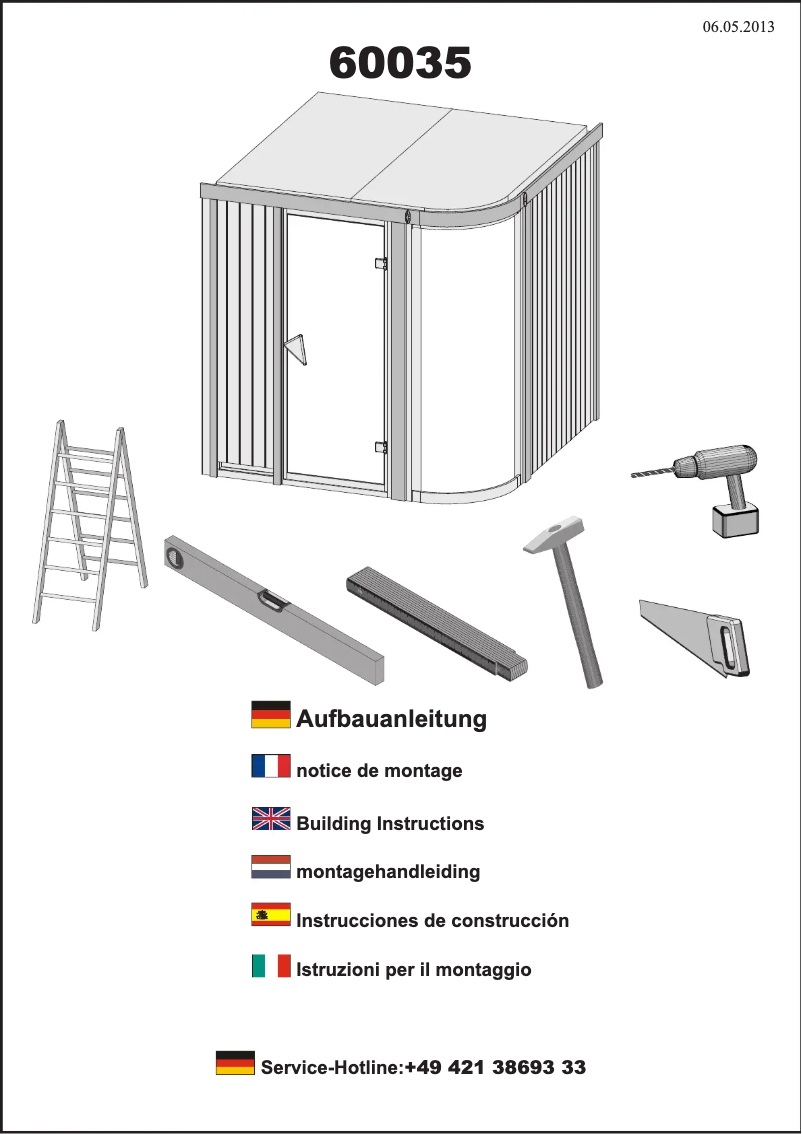 Imagen de la primera página del manual del dispositivo Parima 3