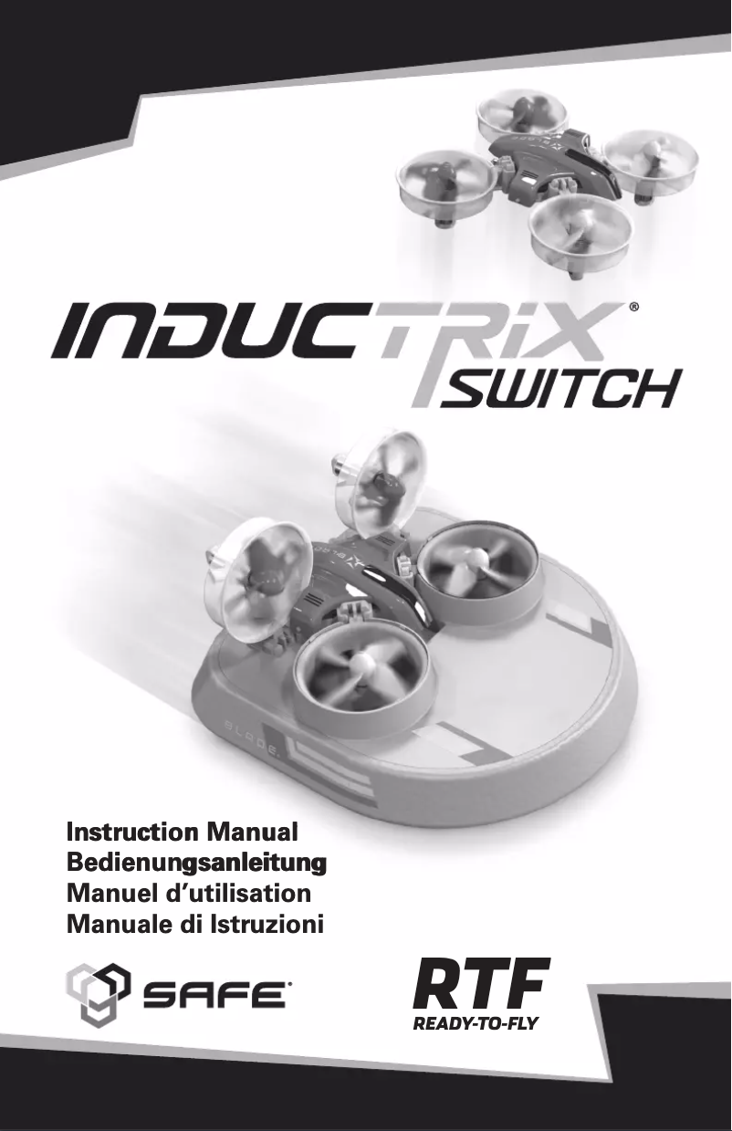 Page 1 de la notice Manuel utilisateur Blade Inductrix Switch