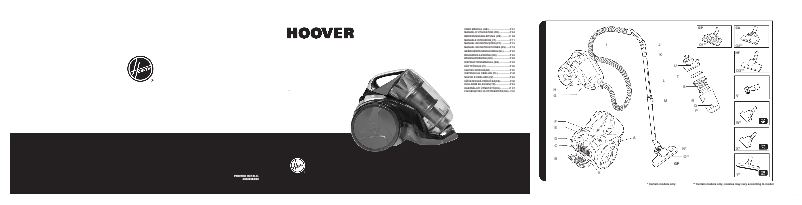 Page n°1 - Manuel utilisateur Hoover Khross KS50PET 011