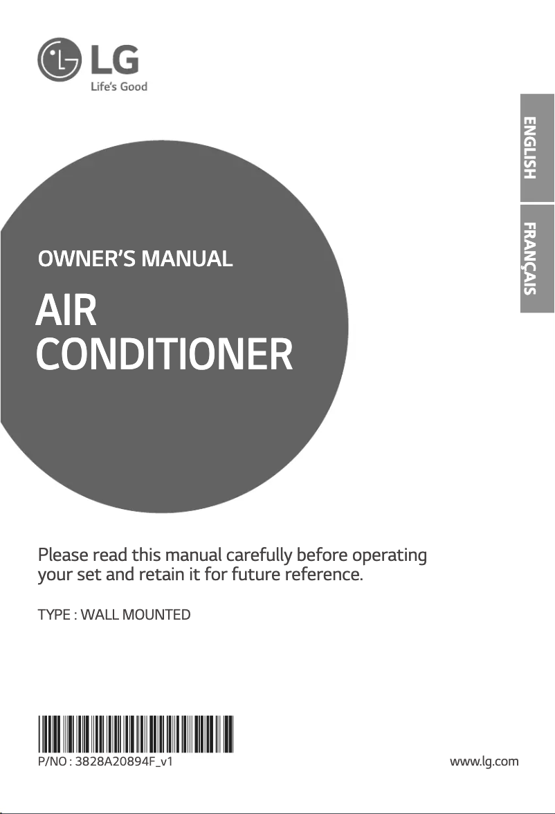 Image de la première page du manuel de l'appareil LSNH2665DM1