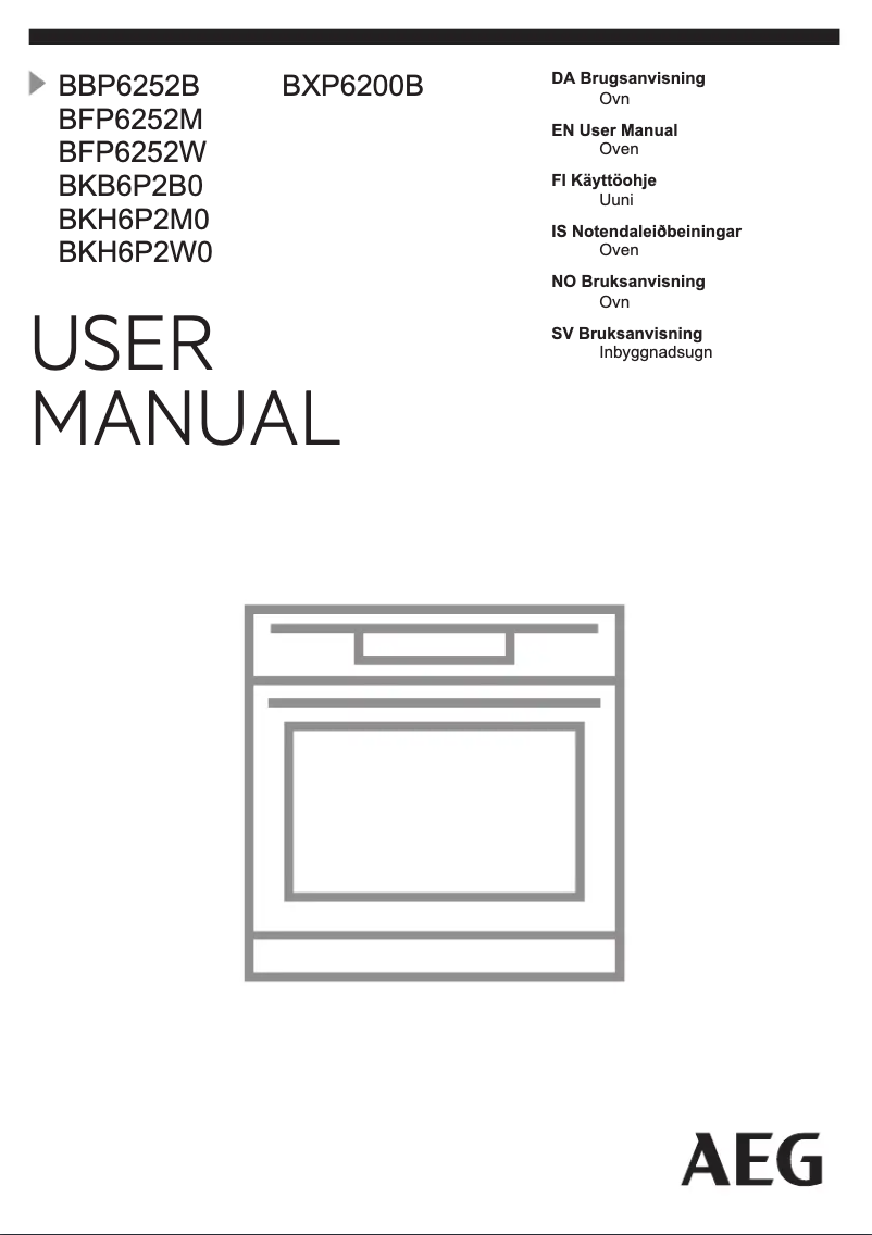Imagen de la primera página del manual del dispositivo BKH6P2M0