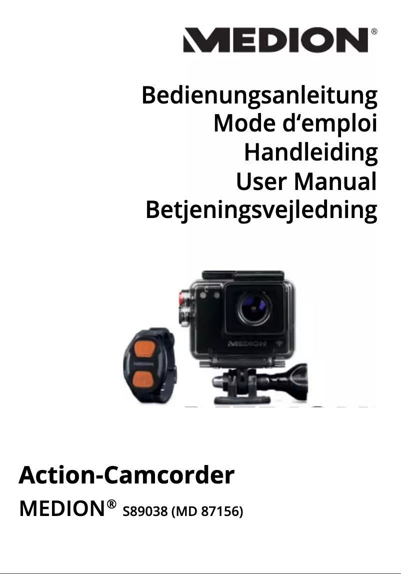Page 1 de la notice Manuel utilisateur Medion S89038 (MD 87156)